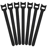 ケーブル結束バンド マジックテープ ケーブルタイ 繰り返し利用可能 (15cm 100本)