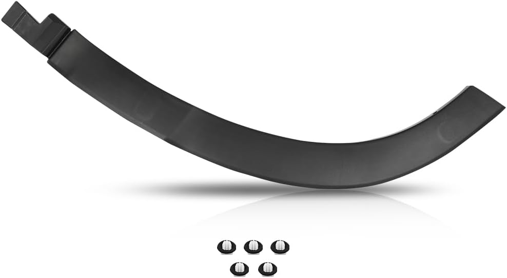 Rear Door Trim Lower Molding Right Passenger Compatible with Toyota Highlander 2014-2019 75077-0E010, 75077 0E010, 750770E010, 75077-0E020, 75077 0E020, 750770E020, TO1791106
