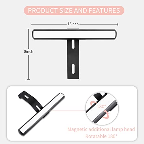 Zocalok Rechargeable Picture Light, Cordless Picture Light For Paintings With 2 Remotes, Metal Picture Frame Light With 16 Leds Head, 3Modes, 300Lm Dartboard Light With Timer For Display, Art #TOP4