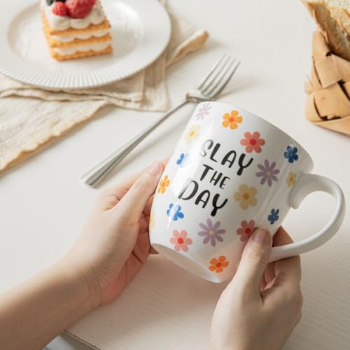 Set 4 Tazas de Café Cerámicas 16 oz con Mango Colores miniatura 6