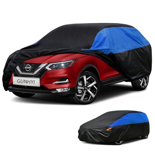 Image of GUNHYI Nissan Car Cover Custom Fit Nissan Rogue Waterproof All Weather, Lightweight Full Exterior Cover for Automobiles Outdoor Sun UV Rain Dust Snow Wind Protection.