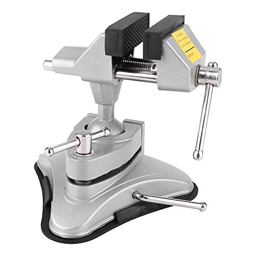 Promo Discount Up To 70% Off 70MM Jaw Width Vise, Table Clamp 360 Degree Aluminum Alloy Rotating Clamp Vise Jaw Width 70mm for Workbench Woodwork