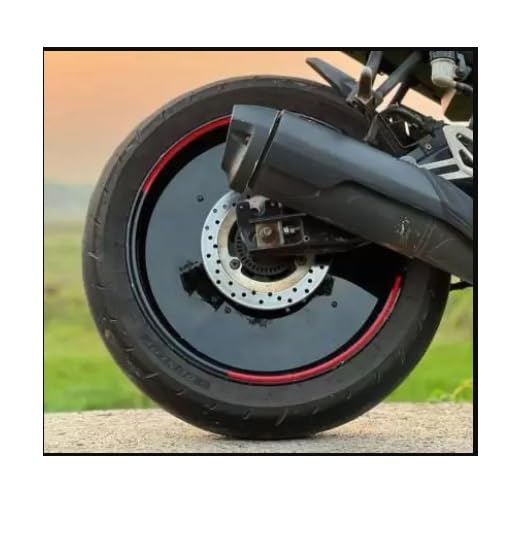 Aow Attractive Offer World 2Pcs Pro Disc Wheel Cover Universal for All Bikes (Black)