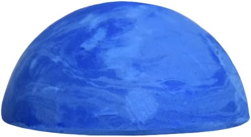Carmel Half Moon Chalk, Box of 72 (Blue), Durable chalk for Creating Temporary Vivid Markings on Lumber