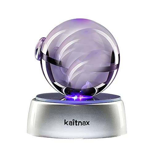 kaitnax 3D Crystal Ball Toys Games Night Light Color Changing Lamp for Kids Room Christmas and Birthday Gifts