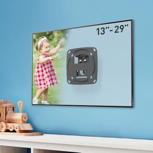 Barkan E100 VESA do 100 x 100 mm stały uchwyt ścienny do telewizora płaskiego 15-29 cali/38-74 cm