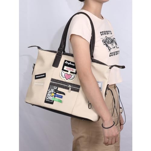 Kawaii Single Shoulder Crossbody Bag Large Capacity Y2k Aesthetic Cute Crossbody Bag Lightweight Totebag3