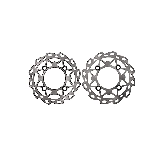 WOOSTAR 190mm Plaque de Frein à Disque Montage à 4 Boulons Remplacement pour 110cc 125cc Apollo Dirt Pit Bike