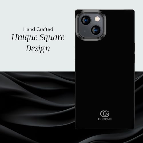 Image of COCOMII Rectangle for iPhone 15 Case, Glossy Ebony