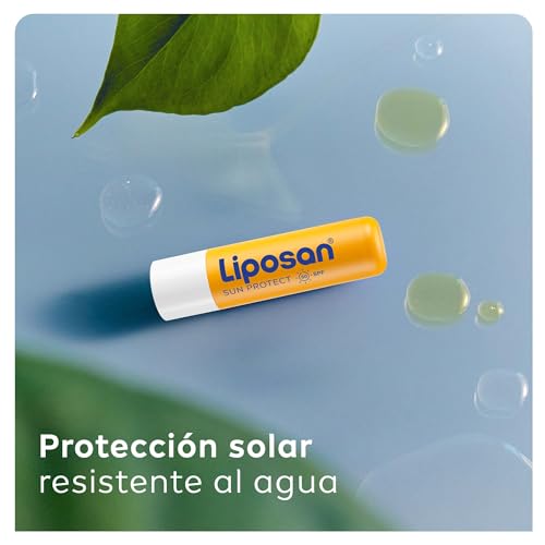 Liposan Sun Protect FPS 50 (1 x 4,8 g), cacao de labios con 24 horas de hidratación, bálsamo labial con protección solar, bálsamo hidratante para unos labios suaves - imagen 3