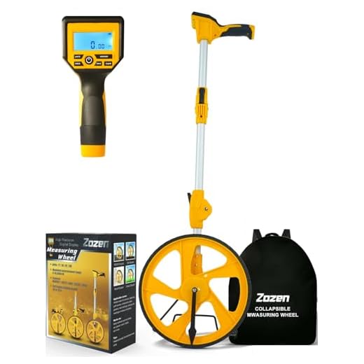 Zozen Digital Measuring Wheel with Backpack