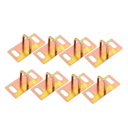 SOLUSTRE 8pcs Electric Motorcycle Seat Lock Hook: Secure Locking for Scooters & Motorbikes Easy Installation - Motorcycle Replacement Part