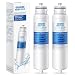 Golden Icepure Refrigerator Water Filter,Compatible with Daewoo DW2042FR-09,Aqua Crystal DW2042F-09 (2-Pack)