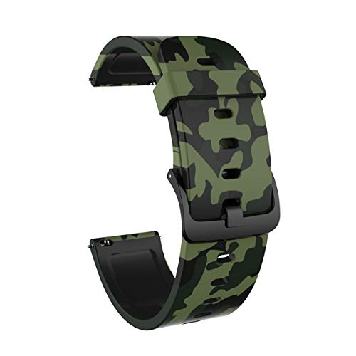 Correa Silicona para Garmin Forerunner 42mm 20mm miniatura 6