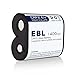 EBL CR-P2 Batteries, 6V 1400mAh Lithium Photo Battery Replaces 223A DL223A EL223AP