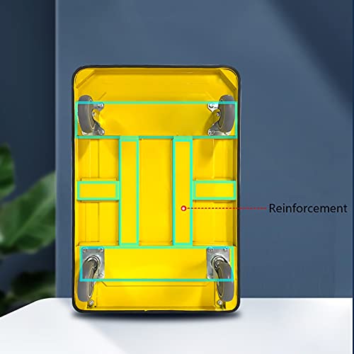 Carretilla plegable de acero con ruedas giratorias 440 lb miniatura 5