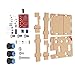 Signal Generator DIY Kit, Signal Generator Kit 5 Digit Accuracy Resolution Frequency Adjustment for Signal Measuring for External Power 9-12V Or 9V Battery