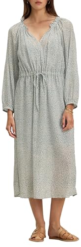 Image of Velvet by Graham & Spencer Women's Lima Printed Crinkle Gauze Dress
