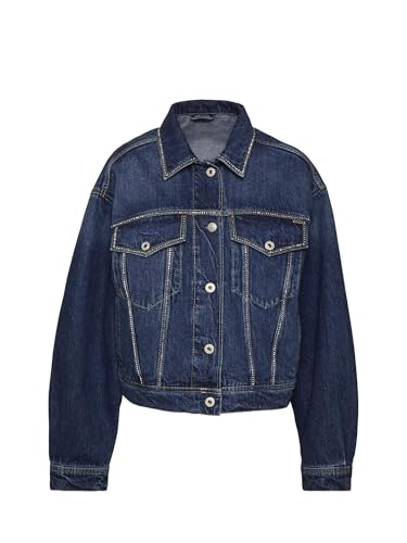 Pepe Jeans Veste Bleue en Jean M PL402328 pour Femme