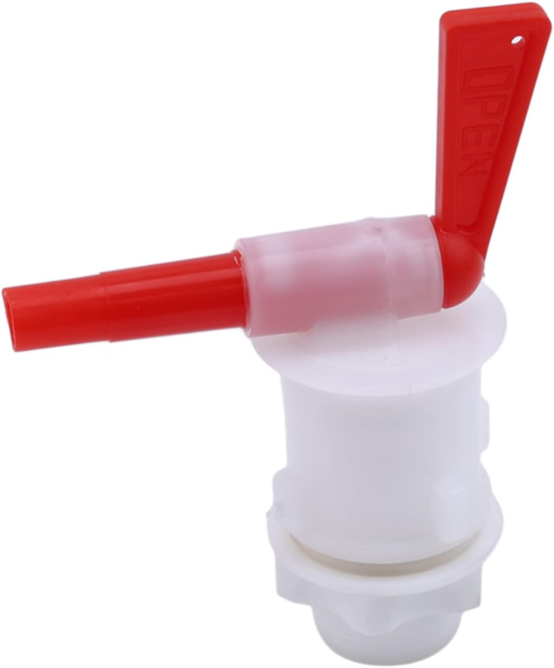 OAIEUCreative Plastic Fermentation Bottling Bucket Faucet Fermenter Tap Faucet For Homebrew Wine Making(Red+White)