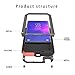 LOVE MEI Powerful Series for Samsung Galaxy Note 9 Case Shockproof Military Grade, [Without Screen Protector] Hybrid Metal and Silicone Sturdy Heavy Duty Defender Case for Samsung Note 9 (Black)