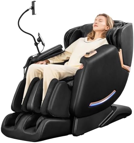 4D Massage Chairs Full Body - 53.5 Extend Sl Track Shiatsu Massag...