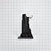 Whirlpool W10862461 Water Filter Housing, 1 Count (Pack of 1), Black