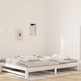 sephironlbb Cabecero de pared blanco de pino macizo, accesorio de rejilla con excelente apoyo y acolchado
