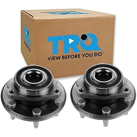 TRQ Wheel Hub Bearings Set for Buick Enclave, Chevrolet Traverse, GMC Acadia Cover