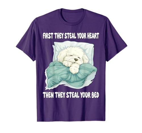 Coton De Tulear Sleeping Pajamas Nightgown T-Shirt