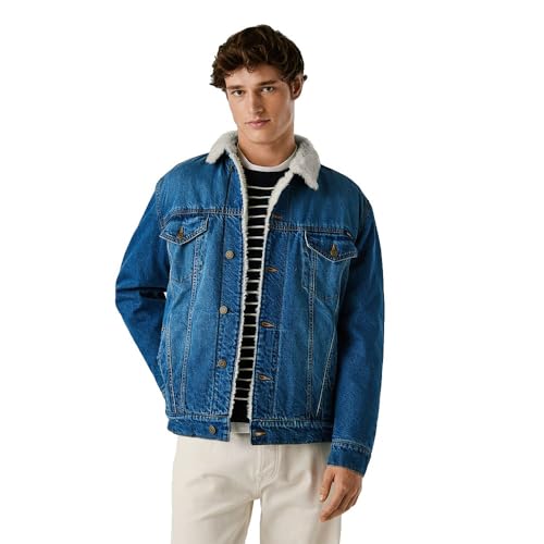 Veste en denim Pepe Jeans DLX Regular coupe droite taille M pour homme