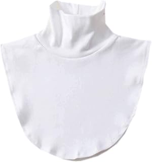 YYC 1Pcs Fashion Turtleneck Fake Collar Half Shirt Blouse False Collar Detachable Lady's Turtleneck Top Collar