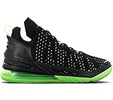 Nike Men's Shoes Lebron 18 Dunk Man Black/Electric Green CQ9283-005 (Numeric_9_Point_5)