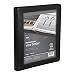 Office Depot Brand Premium Leatherette 1" Presentation View Binder, Black