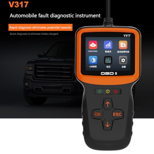 Lector de código automotriz OBDII multilingüe con diagnóstico en tiempo real 2