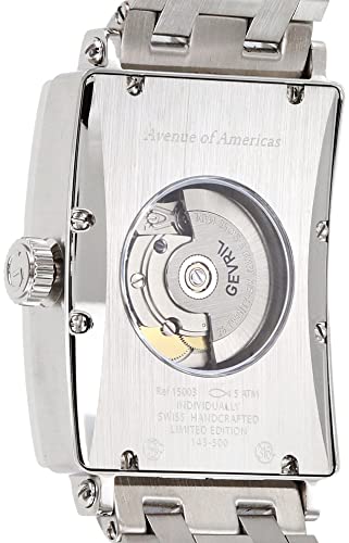 Gevril Men's Avenue of America Swiss Automatic Watch, 316L Stainless Steel Bracelet with Deployment Buckle4