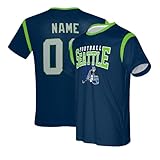 Seattle Custom T Shirts for Men Women Kids Personalized Sports Fan Jersey Customized Name Number Gifts