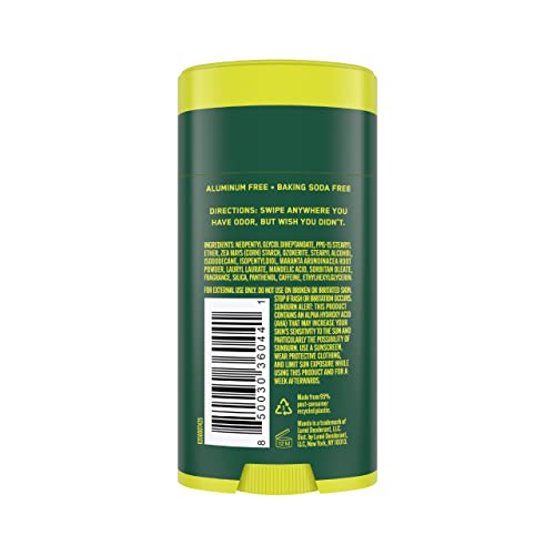 Mando Whole Body Deodorant For Men - Smooth Solid Stick -  72 Hour Odor Control - Aluminum Free, Baking Soda Free, Skin Safe - 2.6 Ounce (Mt Fuji) #TOP1