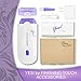 Finishing Touch Yes! Hair Remover - Hair Trimmer for Women - Multiple Shaving Heads (E-Commerce Packaging)