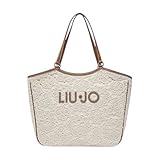 Liu Jo borsa a tracolla borsa shopper Ferielle Tote Cream avorio