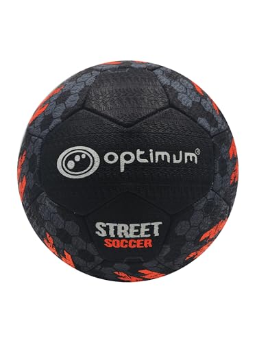 OPTIMUM STREET FOOTBALL - NERO/ARANCIO - MINI
