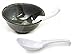 JapanBargain, 12-Pack White Asian Soup Spoons, 6.25