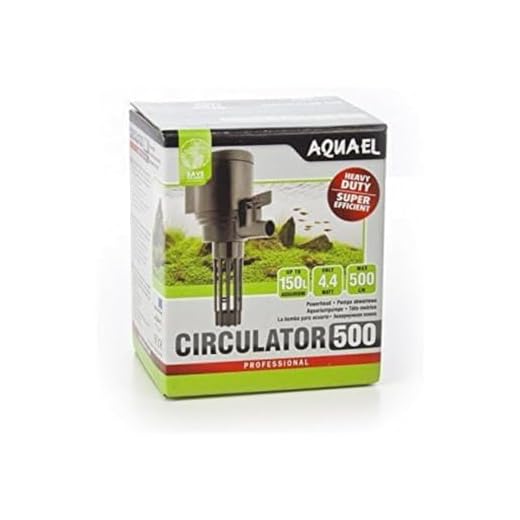 Aquael 5905546131865 Pumpcirkulator 1500, Svart