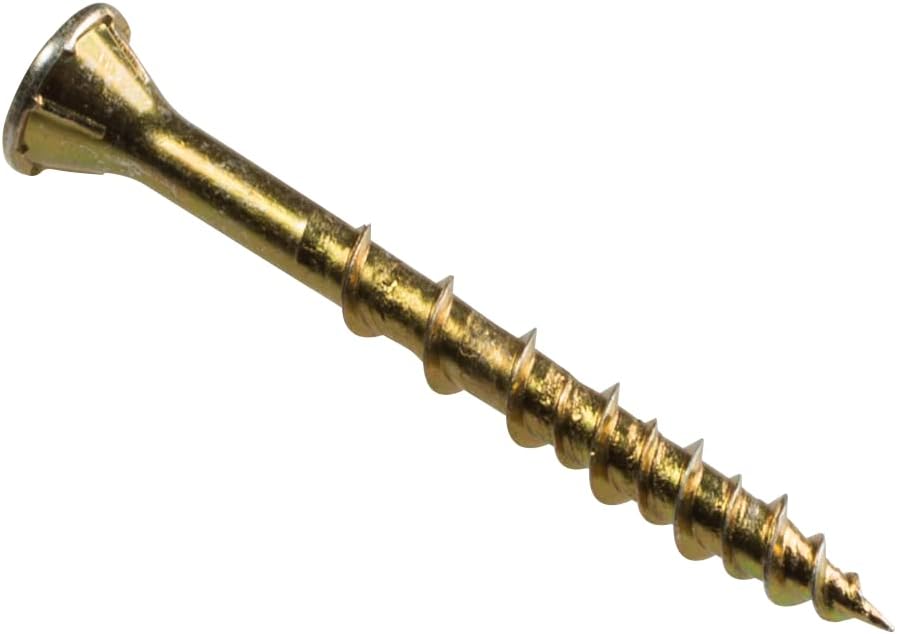 Simpson Strong-Tie HCKWSV134S Strong-Drive WSV SUBFLOOR Screw (Collated) — #9 x 1-3/4 in. T25, Yellow Zinc (1000-Qty)