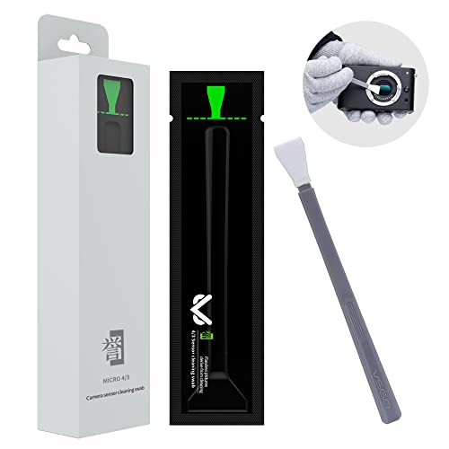 Éliminer les taches de poussière avec le kit VSGO Micro 4/3 12mm Sensor Cleaning Swab