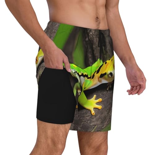 Short de bain geckos vert anti frottement et séchage ultra - 6