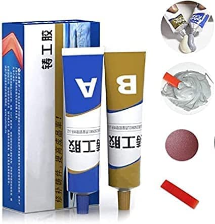 VSTAR HOMES STORE Metal Repair Paste Set Industrial Heat Permanent Wood Glue Resistance Metal Repair Paste Plastic Metal Cast Iron Repair Paste Set (100 gm) (B0CX51BKWY) Amazon Price History, Amazon Price Tracker
