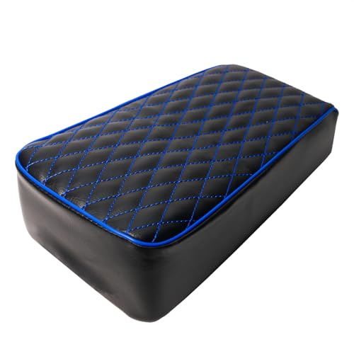 Image of JMCHstore Blue Diamond Stitch Retro Mini bike Seat for Coleman ct100u 98cc ct100 100cc Motor ct100 3.0HP Mini bike Trail Powersports Parts