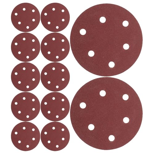 Disques de ponçage VALICLUD 100 pièces ronds pour ponceuse électrique