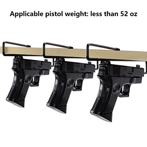 Adoreal Gun Rack, Pistol Rack For Gun Safe Shelf With Solid Abs Standard Pmag Rack Wall Mount #TOP2